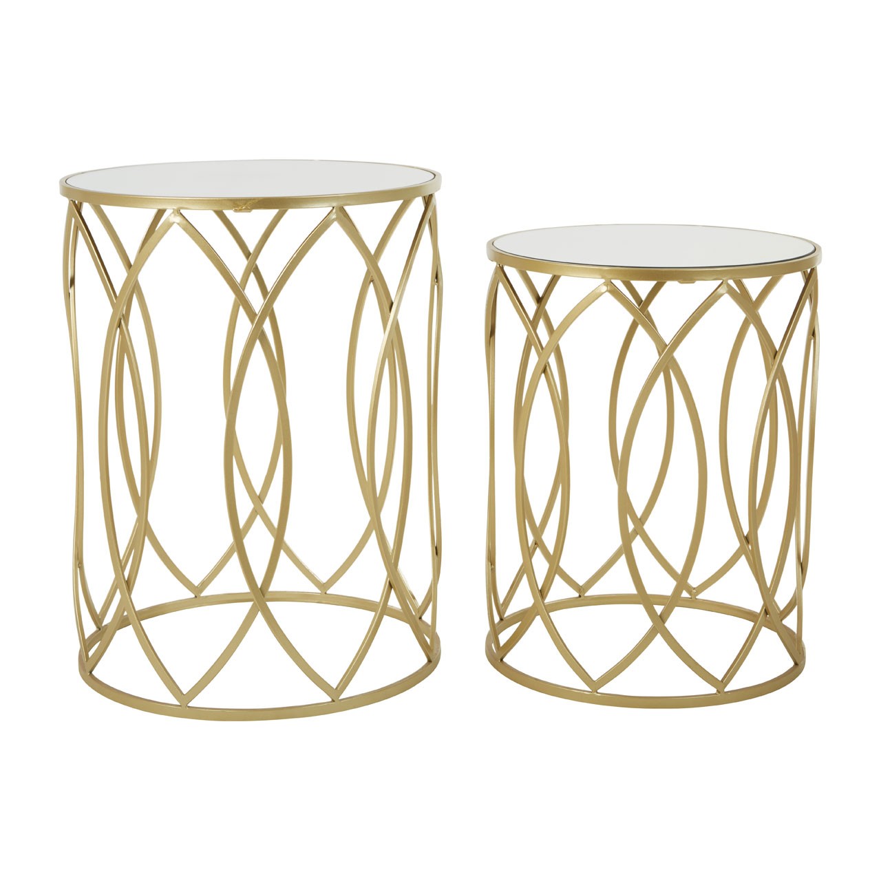 Champagne Side Tables